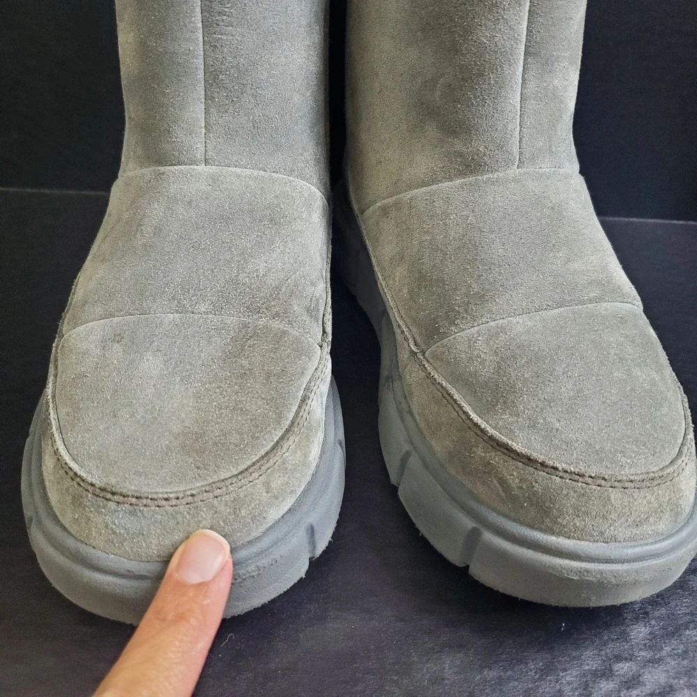 Explorer III Joan Waterproof Slip-On Cozy‎ Suede Boots Womens US Size 7 EU 38